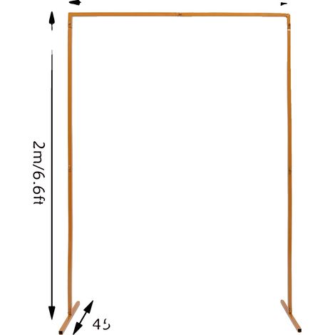 Support de toile de fond, hauteur réglable, construction en métal robuste, 2 1.5m, XL (1/2)