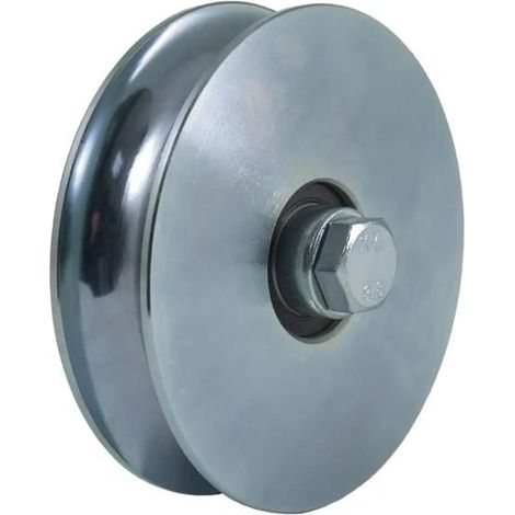 Round groove wheel of 120 mm