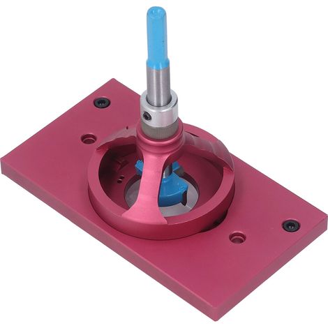 Scharnier-Bohrschablonen-Set aus Aluminiumlegierung für Türöffner und Schrankbeschläge (1/5)