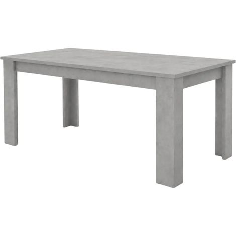 Tavolo da Pranzo Allungabile 140-190 cm Legno Cemento Bronx Soggiorno (1/4)
