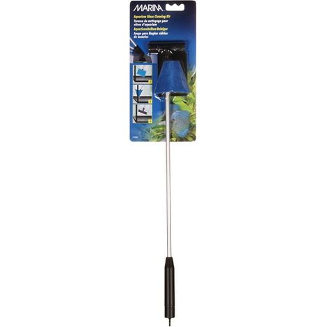 kit limpieza acuario Marina 3 In 1 mango 52 cm cuchilla esponja