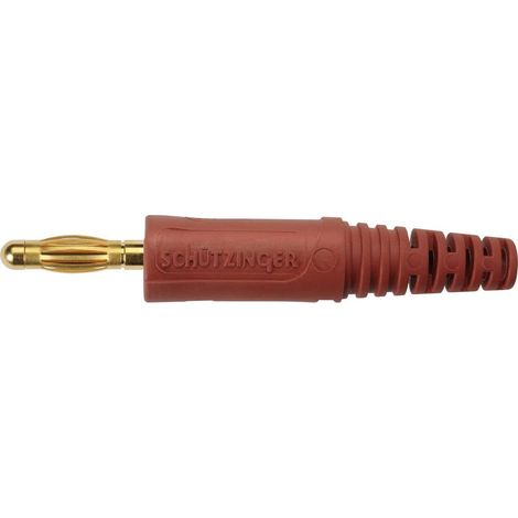 Schützinger DI FK 9 S Au / RT Fiche à ressort rouge 1 pc(s) Y156212