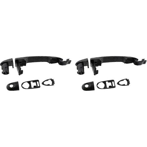 2 manijas exteriores de puerta delanteras y traseras izquierda y derecha para Renault Kangoo Express 2008-2017 7701478188 (1/5)