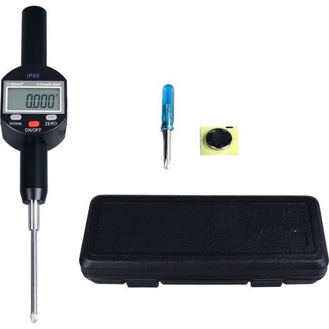 [JAMAIS UTILISÉ]Comparateur à cadran numérique, résolution 0,01 mm (0,0005 po), plage de mesure 0 à 50 mm (2 po), étanchéité IP65, instrument de mesure électronique à cadran. (1/5)