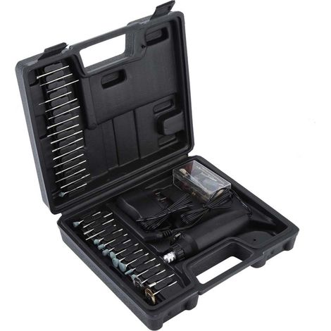 Kit de 60 mini-perceuses électriques rotatives pour le meulage, le polissage et le ponçage (1/5)