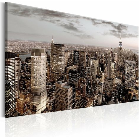 Tableau New York à l'aube - 120 x 80 cm (1/4)