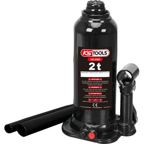 KS Tools - Cric bouteille hydraulique, 2t - 160.0350