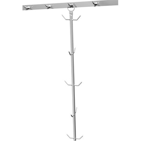 DESCENTE A CROCHETS INOX 304 AVEC 10 DENTS D.8 MM-L2G