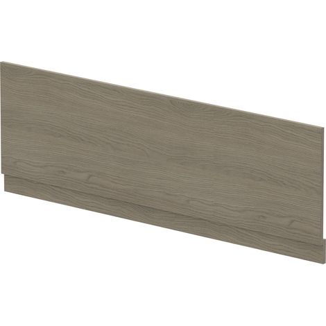 1700mm Bath MFC Front Panel & Plinth - Woodgrain Solace Oak