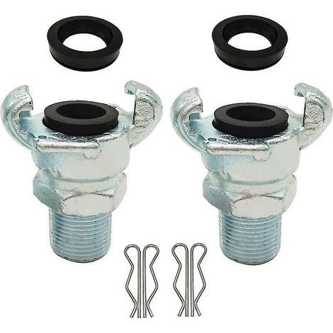 Raccord de tuyau d'air en fer NPT Raccord universel Chicago Raccord mâle 0,75 NPT Raccords de tuyaux en caoutchouc (1/3)