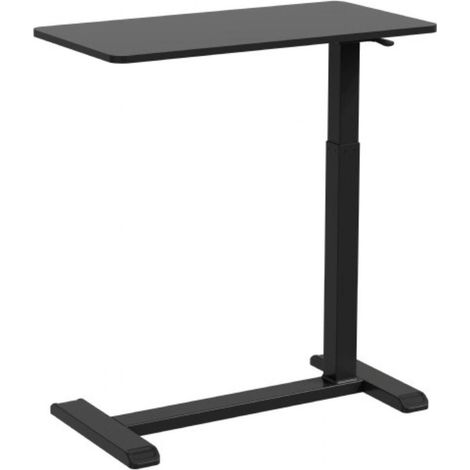 Gembird TVS-DESK-02-BK Mobiler Schreibtisch Schwarz Höhenverstellbar (1/2)