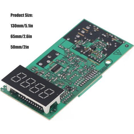 Electronic circuit board for Midea microwave oven EMLCCE4-15-K / EG823MF4-NR1 / EG720KG4-NA, ABS and aluminum (1/4)
