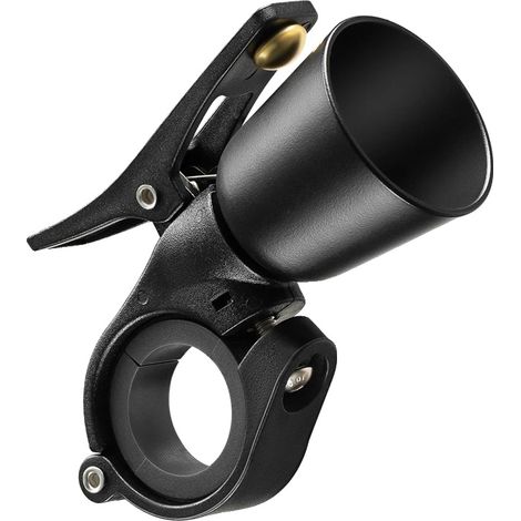 Timbre para bicicleta, alerta de alto decibelio, fácil instalación, 2022-1B1 negro (1/2)