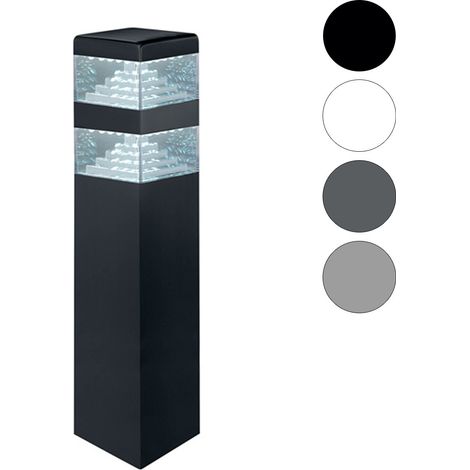Borne d'extérieur led pyramide 1000 lumens – 32 leds SMD – Inox 201/304 – Lumière blanche 120° – 10W – Résistante aux UV – Lumihome