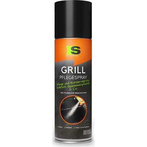 Spraytive 1x 500ml Grill-Pflegespray - BBQ Grill-Reiniger - Antihaftspray - Pflegt & Konserviert Grillroste, Pfannen (Edelstahl, Gusseisen) & Co. (1/5)