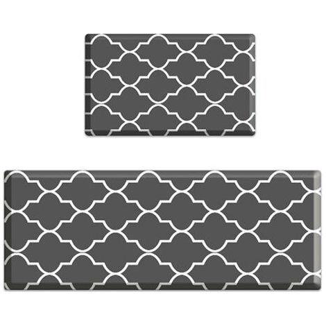 BUNTHAUS Tapis de cuisine imperméable antidérapant pour la cuisine, le sol de la maison, le bureau, l'évier, la buanderie (1/3)