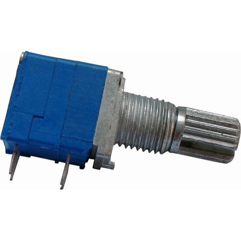 Potenziometro rotativo 2x10KB lineare 9x11 con interruttore