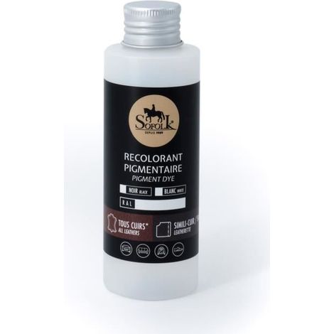 Pittura Pelle/Similpelle (125ml, BIANCO) - SOFOLK - Manutenzione per Sedile e Volante di Auto, Divano, Scarpe (1/4)
