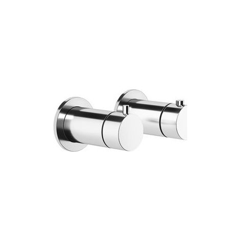 Gessi Anello termostato oculto listo para montar con rosetas