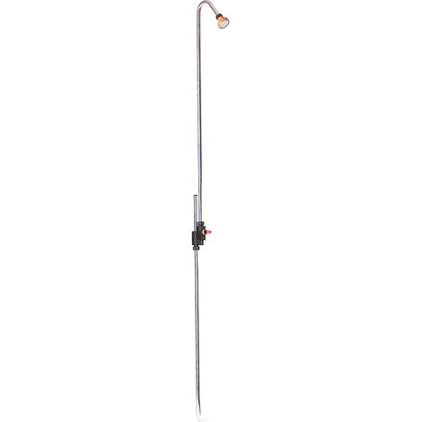 Doccia da Giardino in Alluminio 217cm con Rubinetto Agrati (1/3)