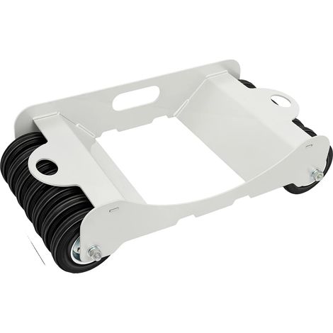 Carro para neumáticos de vehículos, capacidad de carga de 4500 libras, diseño portátil, color plata. (1/2)