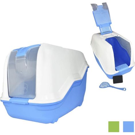 Leopet Toilette Netta Maxi (66X49cm) - Confezione 1 Pezzo (Colori Assortiti) - Lettiere
