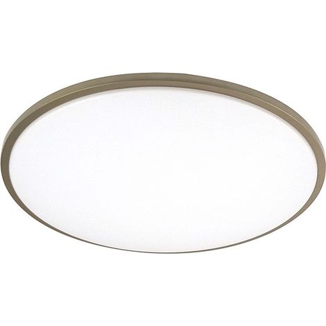 Plafon Eglon 60w 3000-4000-6500k Blanco/Cuero 5880lm 8x49x49cm C/remoto Y Reg.intensidad