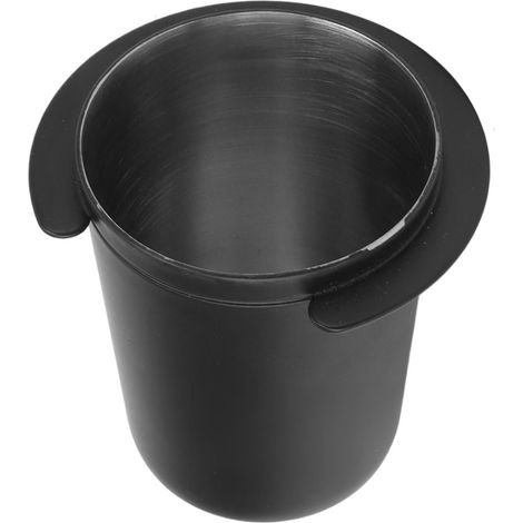 Gobelet doseur à café en acier inoxydable, outil de fixation universel pour poudre noire, compatible avec les machines à café (51 mm).