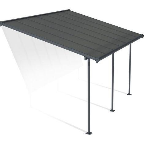 Canopia Capri Marquesina Pérgola De Aluminio 3X4.3 m Gris (1/5)