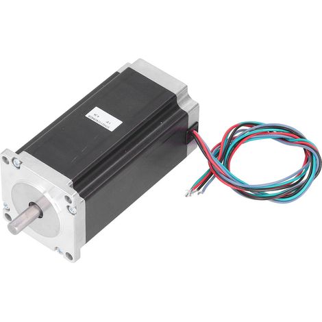 Moteur pas à pas 57, couple élevé de 3 Nm, arbre de 8 mm, pour fraiseuse CNC, 24 V, 4,2 A, référence 57HS11242A4D8, arbre unique (1/5)