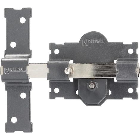 cerrojo b-3 llave y pulsador pasador de 161mm cilindro redondo de 70mm (1/7)