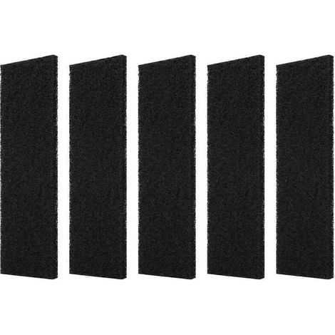 Lot de 5 filtres pour ventilateur de plafond - Filtres pour pales de ventilateur, pour un air plus frais. (1/5)