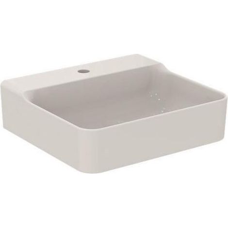 IS Waschtisch Conca, 1 Hl., o.Ül., 500x450x145mm, Weiß mit IdealPlus (1/5)