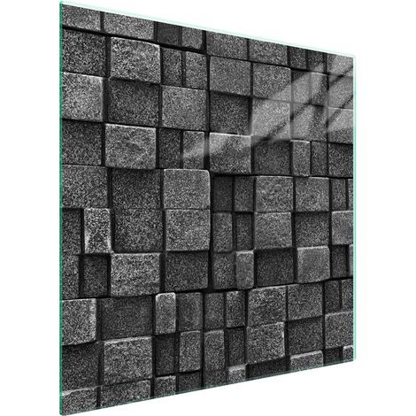 Piastra protettiva in vetro per piano cottura 50x52 Fantasia (1/5)