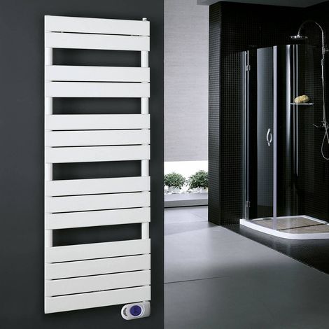 Termoarredo elettrico Ducale Crono  Bianco  500 mm  980 mm (1/4)