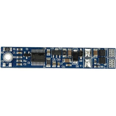 Interruttore Led Dimmer Sensore Touch Tocca Profilato Alluminio 12V 24V 3A Con Memoria Max 3 Metri