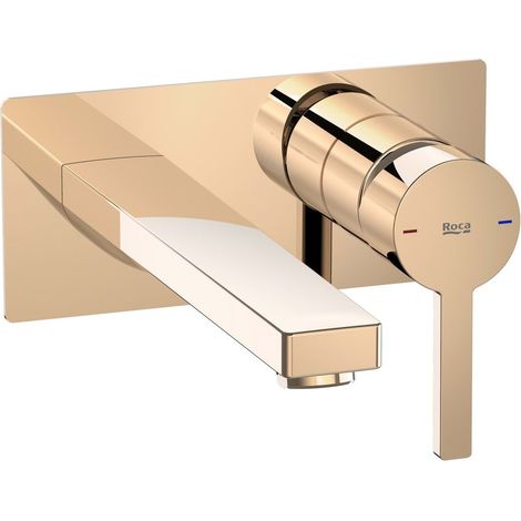 ROCA A5A3596RG0 NAIA Grifo Monomando Empotrable Lavabo Oro Rosa - ref: A5A3596RG0 (1/2)