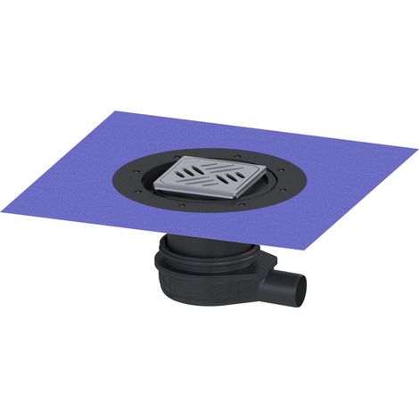 Kessel Bodenablauf Der Ultraflache 79 DN 50 Variofix Designrost Kessel (1/2)