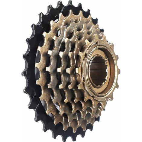 Cassette vélo 6/7 vitesses 14-28T, pignon de remplacement VTT, accessoire vélo portable, roue libre pour équipement cycliste (1/5)