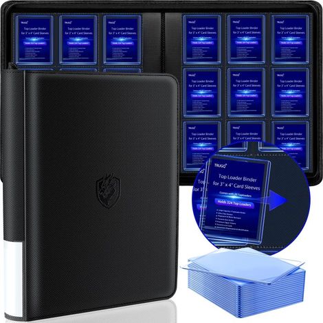 Beyamis Album photos mobile – anti-jaunissement, noir, portable (1/5)