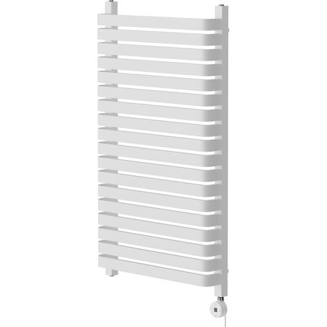 Wholesale Domestic Empire White 1068mm x 600mm Vertical Digital Thermostatic Electric Single Panel Radiator (1/5)