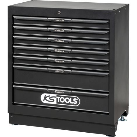 KS Tools - Bloc SRM 7 tiroirs, 34'' - L. 861 x P. 500 x H. 954 mm - 810.8002 (1/5)