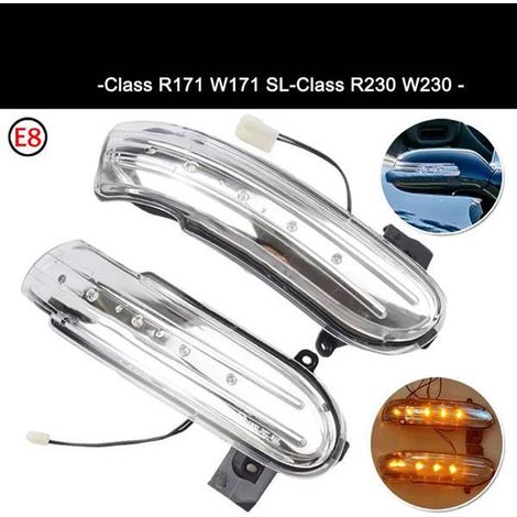 Ein Paar Blinkerleuchten A1718200421 und A1718200321 ist für Mercedes-Benz Blinker geeignet. (1/4)