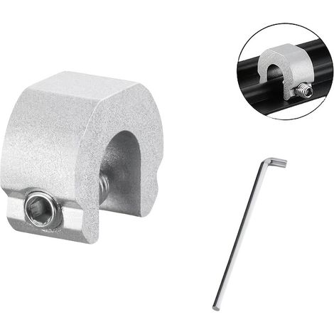 3 Serrures de Fenêtre, Serrure de Fenêtre Du Sol Au Plafond, Serrure de Porte Coulissante, Serrure de Sécurité Protectrice, Limiteur Anti-vol, Argenté (1/5)