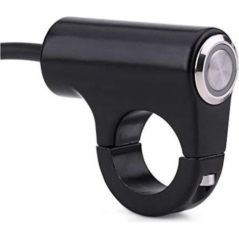Interrupteur de guidon de moto, modèle A/B, noir, 22 mm (1/5)