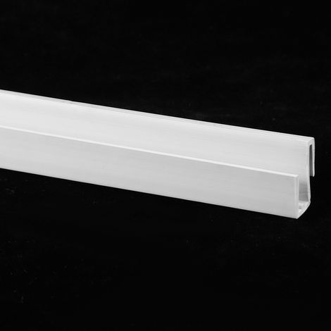 Tira de refuerzo de PVC para invernaderos – Perfil estable para montaje y protección del cristal – Paquete de 10 unidades – 57,5 cm – Duradera y fácil de instalar (1/5)