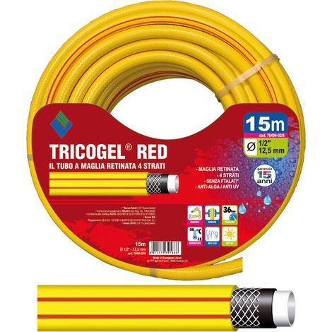 Vigor-Blinky Tubo Tricogel Red 4 Strati 25mt 1-2