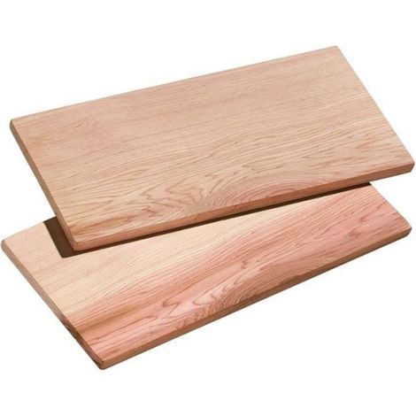 Planches À Barbecue - Bois De Cèdre Naturel - Pour Poisson Et Viande - Taille Xl - Lot De 1