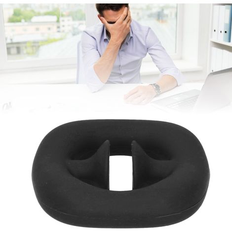 Silikongriff für Übungen zur Kräftigung und Konditionierung der Handmuskulatur, Anti-Stress-Massagegerät (schwarz) (1/5)