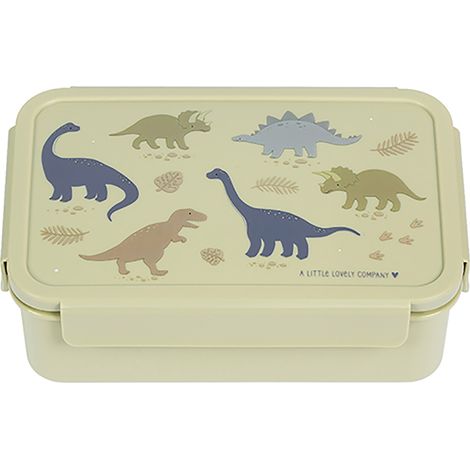 A little lovely company - Bento Lunch box - Dinosaurs - 22 x 7.5 x 14.5 cm